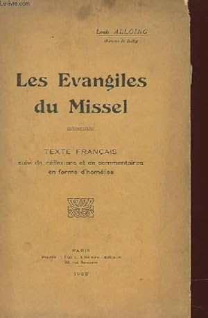 Seller image for LES EVANGILES DU MISSEL for sale by Le-Livre