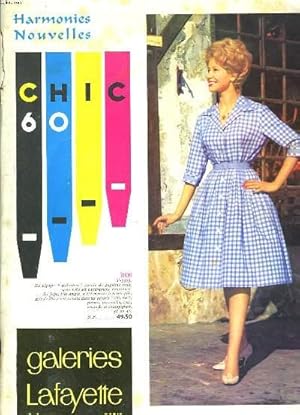 Imagen del vendedor de CATALOGUE GALERIES LAFAYETTE, CHIC 60. ETE 1960. + catalogue dcor immobilier + journal publicitaire de mobilier a la venta por Le-Livre
