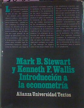 Seller image for Introduccin A La Econometra for sale by Almacen de los Libros Olvidados