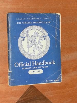 The Chelsea Football Club Official Handbook History and Fixtures 1957-58