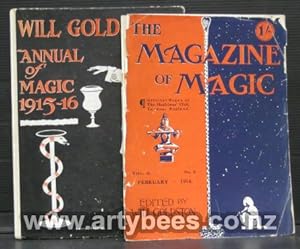 Seller image for Will Goldston's Annual of Magic 1915-16" & "The Magazine of Magic Vol 3, No 5, February 1916" for sale by Arty Bees Books