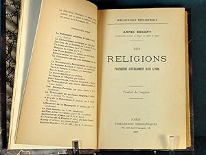 Des Religions pratiquées actuellement dans l'Inde. Traduit de l'anglais