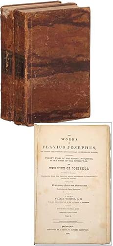 Bild des Verkufers fr The Works of Flavius Josephus (Two volume set) zum Verkauf von Between the Covers-Rare Books, Inc. ABAA