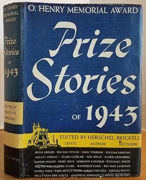 Seller image for O. HENRY MEMORIAL AWARD PRIZE STORIES OF 1943 for sale by MARIE BOTTINI, BOOKSELLER