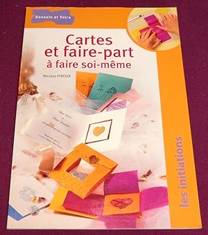 Seller image for CARTES ET FAIRE-PART  faire soi-mme for sale by LE BOUQUINISTE