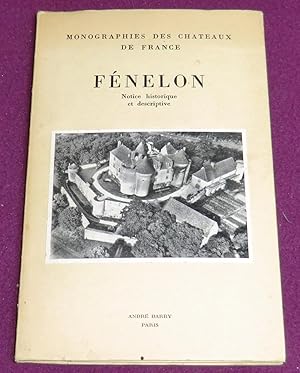 Imagen del vendedor de FENELON Notice historique et descriptive a la venta por LE BOUQUINISTE
