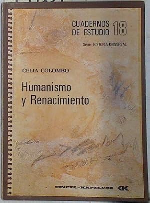 Imagen del vendedor de Humanismo y Renacimiento a la venta por Almacen de los Libros Olvidados