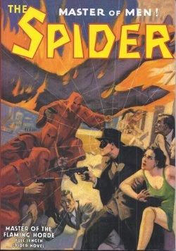 Imagen del vendedor de MASTER OF THE FLAMING HORDE; The Spider #50 (orig. The Spider Magzine: November, Nov. 1937) a la venta por Books from the Crypt