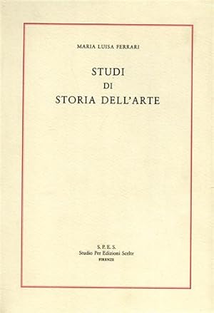 Seller image for Studi di Storia dell'Arte. for sale by FIRENZELIBRI SRL