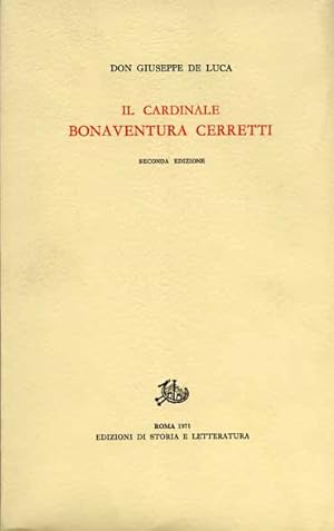 Image du vendeur pour Il Cardinale Bonaventura Cerretti. mis en vente par FIRENZELIBRI SRL