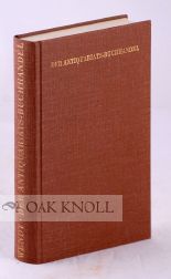 Seller image for ANTIQUARIATS-BUCHHANDEL: EINE FACHKUNDE FUR JNGE ANTIQUARE for sale by Oak Knoll Books, ABAA, ILAB