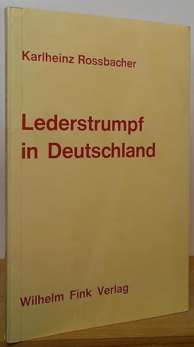 Seller image for Lederstrumpf in Deutschland: Zur Rezeption James Fenimore Coopers beim Leser der Restaurationszeit for sale by Stephen Peterson, Bookseller