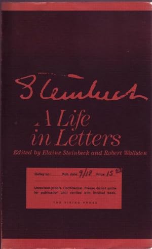 Seller image for Steinbeck: A Life in Letters. for sale by James M. Dourgarian, Bookman ABAA
