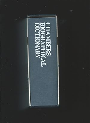 Seller image for Chambers Biographical Dictionary. for sale by Tom Coleman