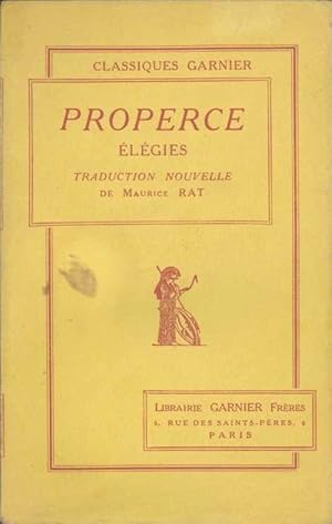 Image du vendeur pour Elgies mis en vente par Calepinus, la librairie latin-grec