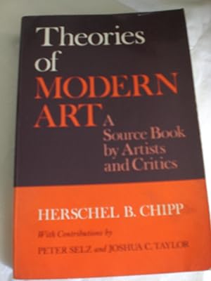Seller image for Theories of Modern Art: a source book by artists and critics for sale by MacKellar Art &  Books