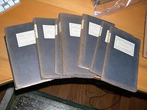 Neue Blatter ( assorted titles includes Rilke's Marienleben ) [ 8 volumes]