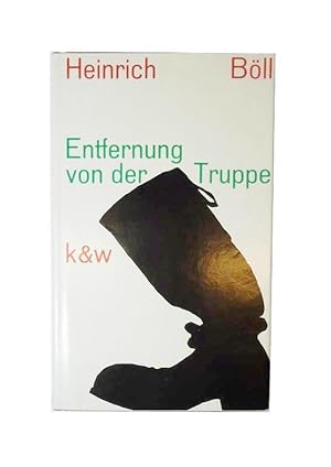 Bild des Verkufers fr Entfernung von der Truppe. Erzhlung. zum Verkauf von erlesenes  Antiquariat & Buchhandlung