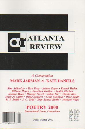 Seller image for Atlanta Review VII(1) Fall/Winter 2000: Poetry 2000 for sale by Bookfeathers, LLC