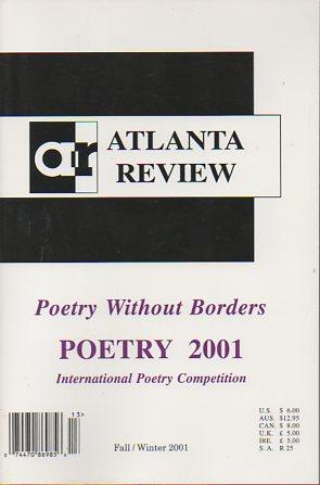 Seller image for Atlanta Review VIII(1) Fall/Winter 2001: Poetry Without Borders for sale by Bookfeathers, LLC