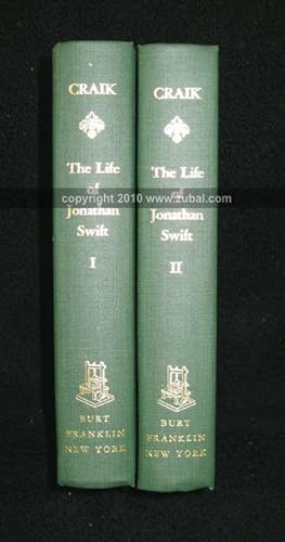 Seller image for Life of Jonathan Swift. Second edition. With portraits. 2 volumes for sale by Zubal-Books, Since 1961