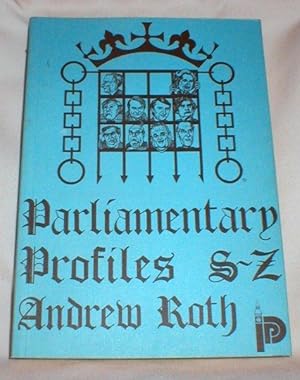 Parliamentary Profiles S-Z