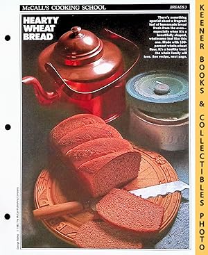 McCall's Cooking School Recipe Card: Breads 3 - 100-Percent Whole Wheat Bread : Replacement McCal...