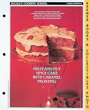 McCall's Cooking School Recipe Card: Cakes, Cookies 45 - Mashed-Potato Spice Cake : Replacement M...