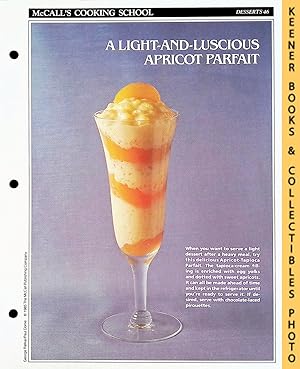 McCall's Cooking School Recipe Card: Desserts 46 - Apricot-Tapioca Parfait : Replacement McCall's...