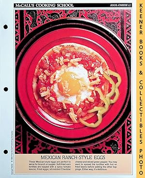 McCall's Cooking School Recipe Card: Eggs, Cheese 12 - Eggs Ranchero : Replacement McCall's Recip...