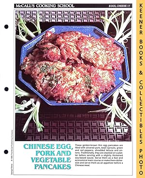 McCall's Cooking School Recipe Card: Eggs, Cheese 17 - Egg Foo Yung : Replacement McCall's Recipa...
