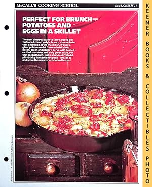 McCall's Cooking School Recipe Card: Eggs, Cheese 21 - Potatoes Basquaise : Replacement McCall's ...
