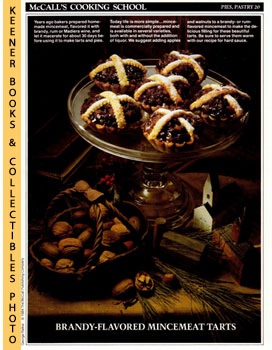 McCall's Cooking School Recipe Card: Pies, Pastry 20 - Mincemeat Tarts : Replacement McCall's Rec...