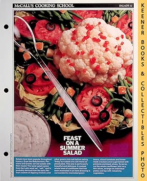 McCall's Cooking School Recipe Card: Salads 12 - Fiesta Salad Platter : Replacement McCall's Reci...