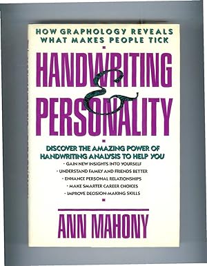 Seller image for HANDWRITING AND PERSONALITY: How Graphology Reveals What Makes People Tick. for sale by Chris Fessler, Bookseller
