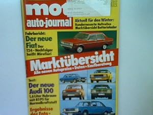 Bild des Verkufers fr Test: Audi 100 L. - in: 19.Heft 1974. - MOT Auto-Journal. Die Zeitschrift fr wirtschaftliches Fahren. zum Verkauf von books4less (Versandantiquariat Petra Gros GmbH & Co. KG)