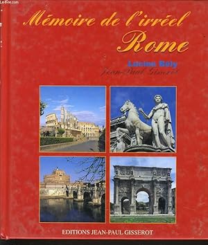Seller image for MEMOIRE DE L'IRREEL ROME for sale by Le-Livre
