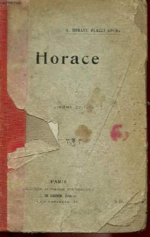 Imagen del vendedor de HORACE a la venta por Le-Livre