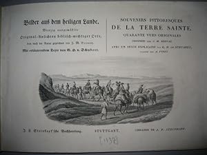 Souvenirs pittoresques de la Terre Sainte. Quarante vues originales dessinées par J. M. Bernatz. ...