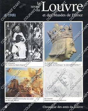 LA REVUE DU LOUVRE ET DES MUSEES DE FRANCE. 4-1981. LE RELIQUAIRE DE L'ORDRE DU SAINT ESPRIT. AU ...