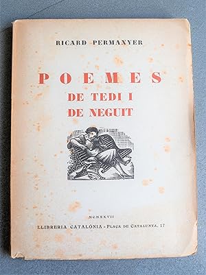 Seller image for Poemes De Tedi I De Neguit. for sale by BALAGU LLIBRERA ANTIQURIA