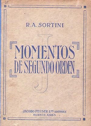 Imagen del vendedor de MOMENTOS DE SEGUNDO ORDEN a la venta por Buenos Aires Libros