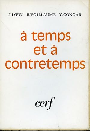 Imagen del vendedor de  temps et  contretemps - Retrouver dans l'glise le visage de Jsus a la venta por Librairie Le Nord