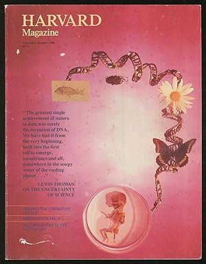 Bild des Verkufers fr Harvard Magazine: September-October 1980, Volume 83, Number 1 zum Verkauf von Between the Covers-Rare Books, Inc. ABAA