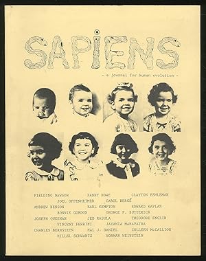 Bild des Verkufers fr Sapiens - 1, Fall/Winter zum Verkauf von Between the Covers-Rare Books, Inc. ABAA