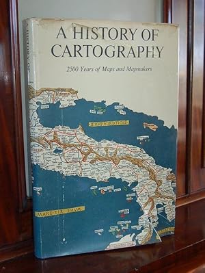 Bild des Verkufers fr A History of Cartography: 2500 Years of Maps and Mapmakers. Maps chosen and displayed by R. V. Tooley, Preface by Gerald Roe Crone. zum Verkauf von Forest Books, ABA-ILAB