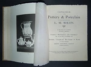 Catalogue of the Pottery & Porcelain in the Collection of L. M. Solon. To be Sold. on 26th, 27th ...