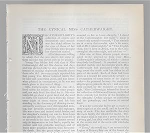 Image du vendeur pour The Cynical Miss Catherwaight mis en vente par Legacy Books II