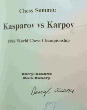 The Star Chess Summit; Kasparov vs Karpov