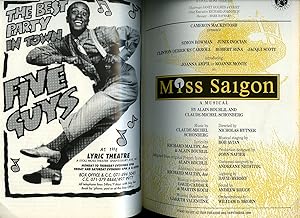 Seller image for Miss Saigon: Souvenir Theatre Programme Performed at Theatre Royal, Drury Lane, London for sale by Little Stour Books PBFA Member